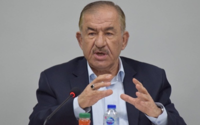 وزير الداخلية ينعى وزير الداخلية الأسبق مازن الساكت