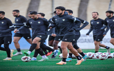 قبل السفر.. المنتخب الوطني يجري تدريباتٍ مفتوحة أمام الإعلام