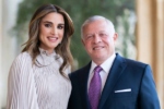 الملكة رانيا تهنئ الملك عبدالله الثاني بذكرى زواجهما الـ33